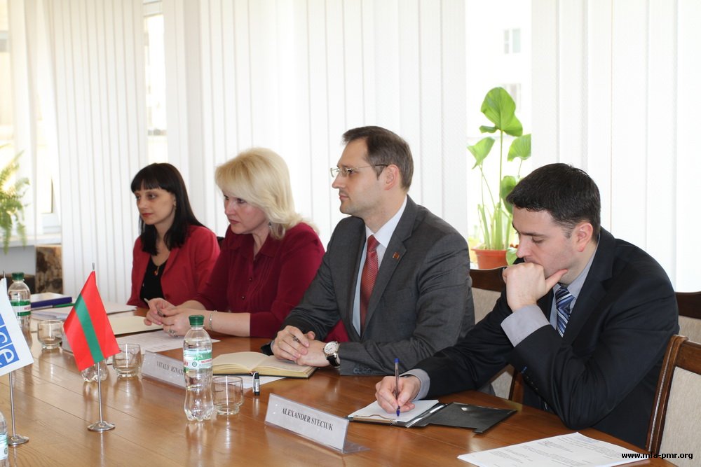 Leadership of the Pridnestrovian MFA Discussed Topical Issues in the Field of Education with the OSCE Experts