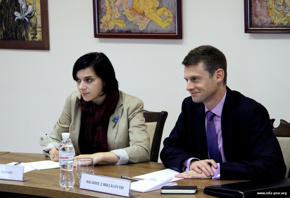 Nina Shtanski met with the Head of the British Embassy in Moldova Philip David Batson