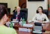The President of Pridnestrovie Hosted Ambassador Extraordinary and Plenipotentiary of Russia to the Republic of Moldova
