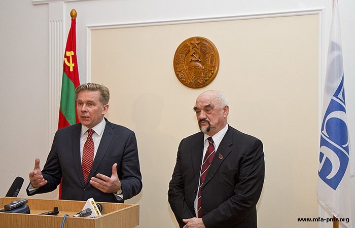 Приднестровье с  официальным визитом посетил  Действующий Председатель ОБСЕ Аудронюс Ажубалис