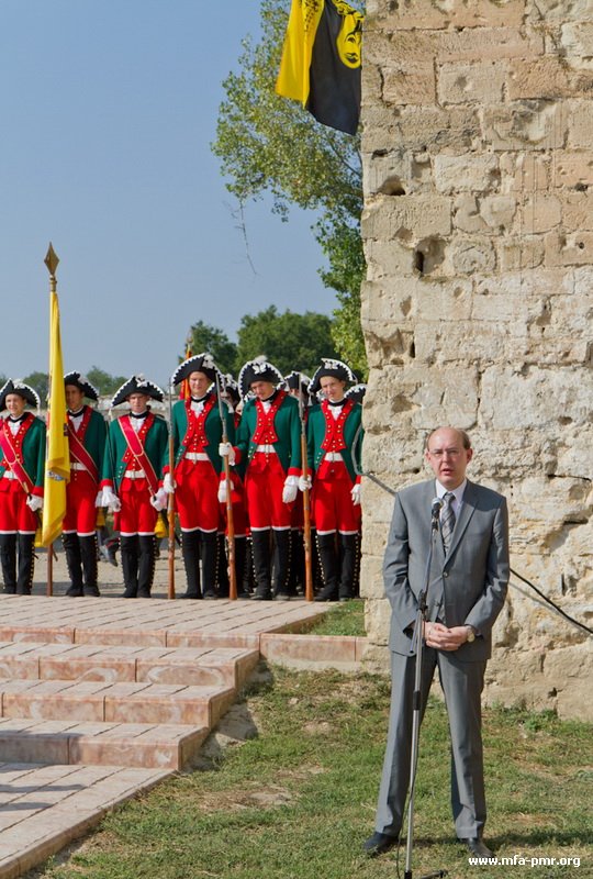 Unveiling of the Monument to Outstanding Commander Alexander Suvorov Takes Place in Bendery Fortress