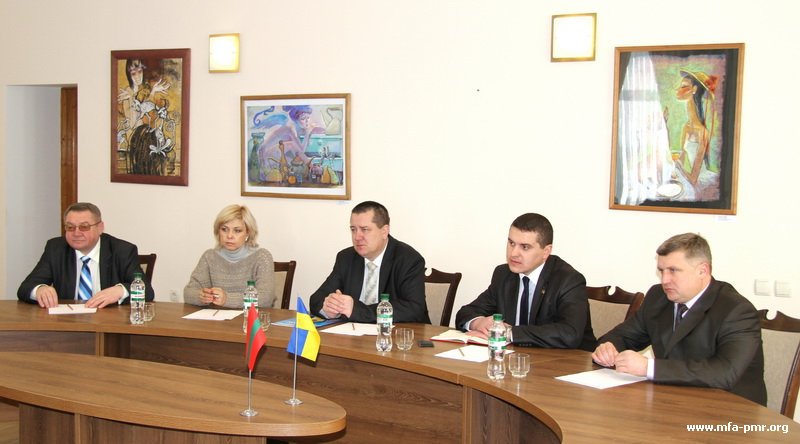 Руководство МИД Приднестровья встретилось с представителями Тернопольской области Украины