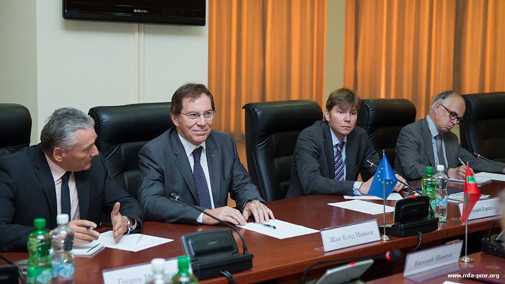Президент ПМР Евгений Шевчук встретился с Председателем ПАСЕ Жан-Клодом Миньоном