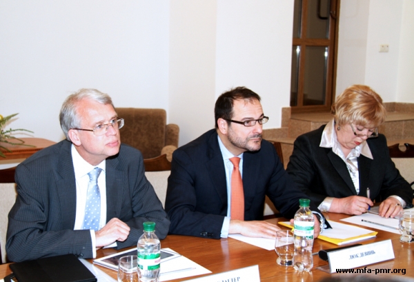 The Head of the PMR’s MFA Met with EU Delegation