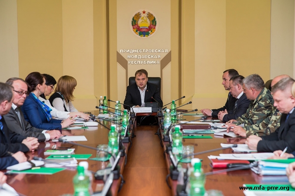 В Администрации Президента ПМР состоялось заседание Совета безопасности