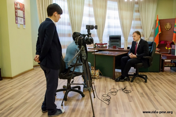 Евгений Шевчук дал интервью Общенациональному телевидению Беларуси