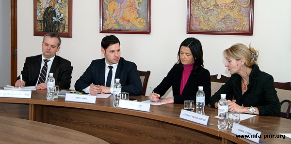 On the Meeting of the Head of the Pridnestrovian Foreign Ministry with ...