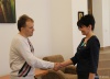 Президент ПМР Евгений Шевчук поздравил Министра иностранных дел ПМР Нину Штански с юбилеем