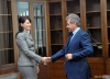 Nina Shtanski Meets with Sergey Shoigu