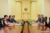 Президент Приднестровья Евгений Шевчук принял Чрезвычайного и Полномочного Посла ФРГ в РМ