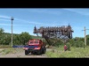 Спасатели МЧС России заканчивают демонтаж канатной дороги в Рыбнице